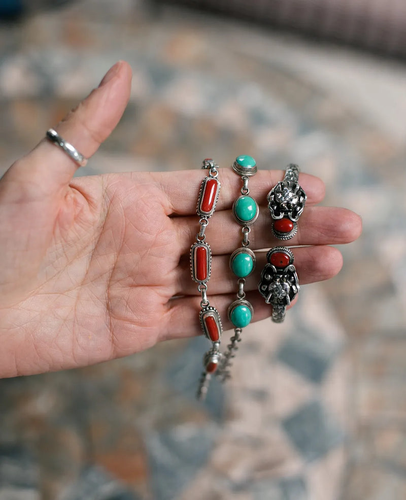 Bracelet with turquoise