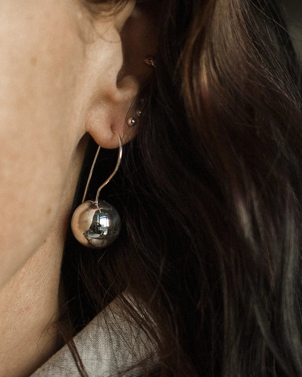 Ball earrings