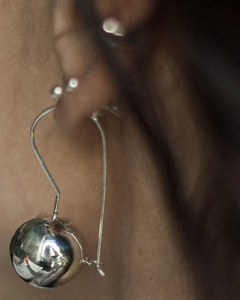 Ball earrings