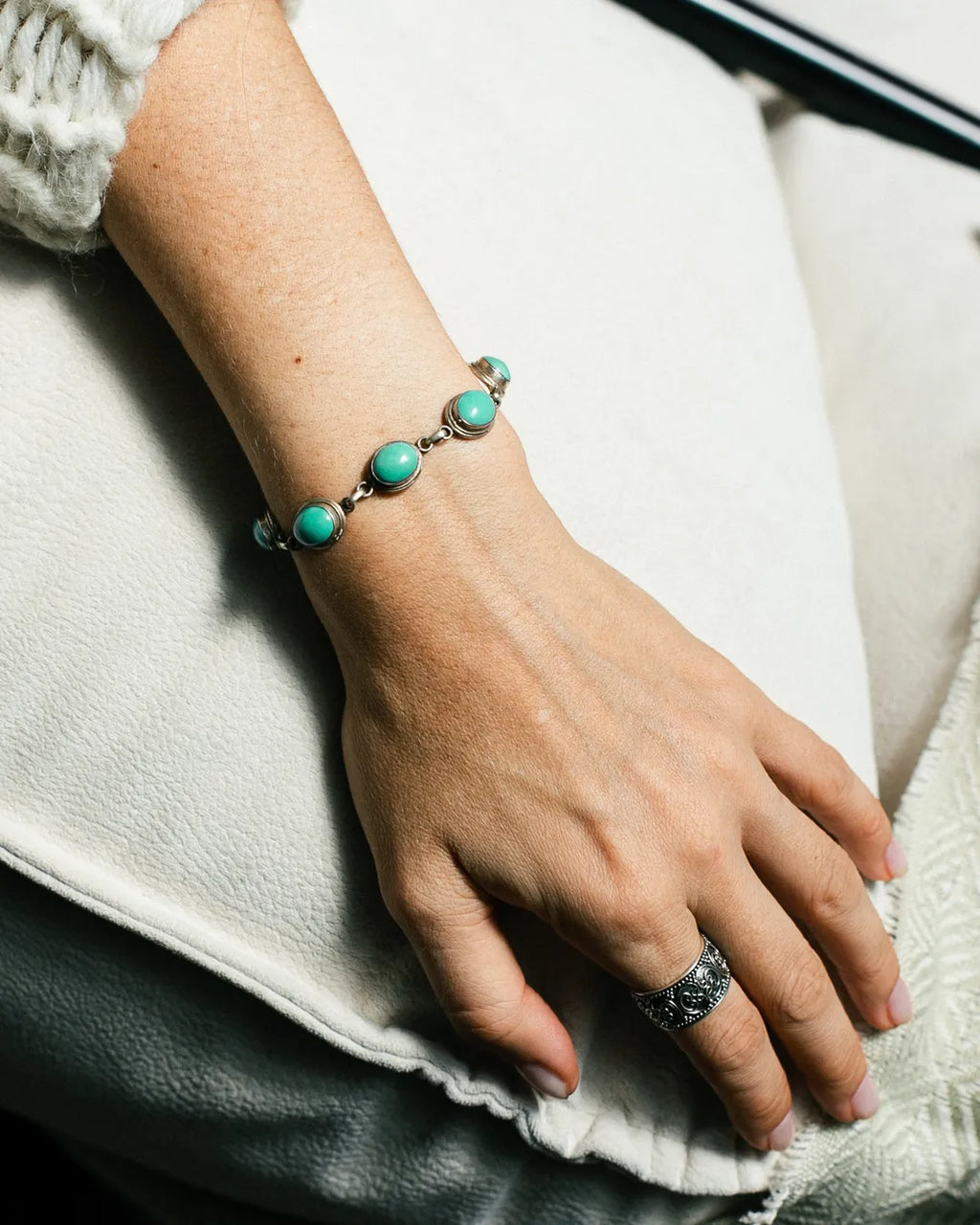 Bracelet with turquoise