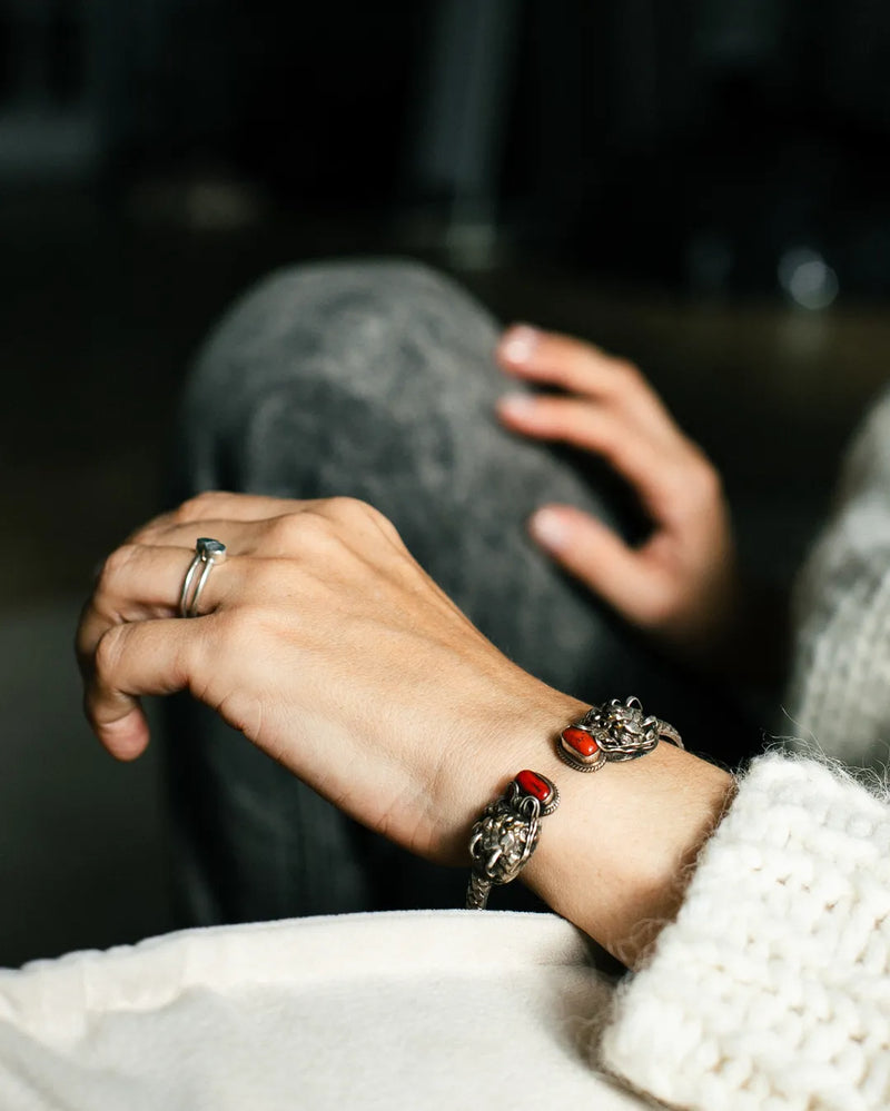 Red dragon head bracelet