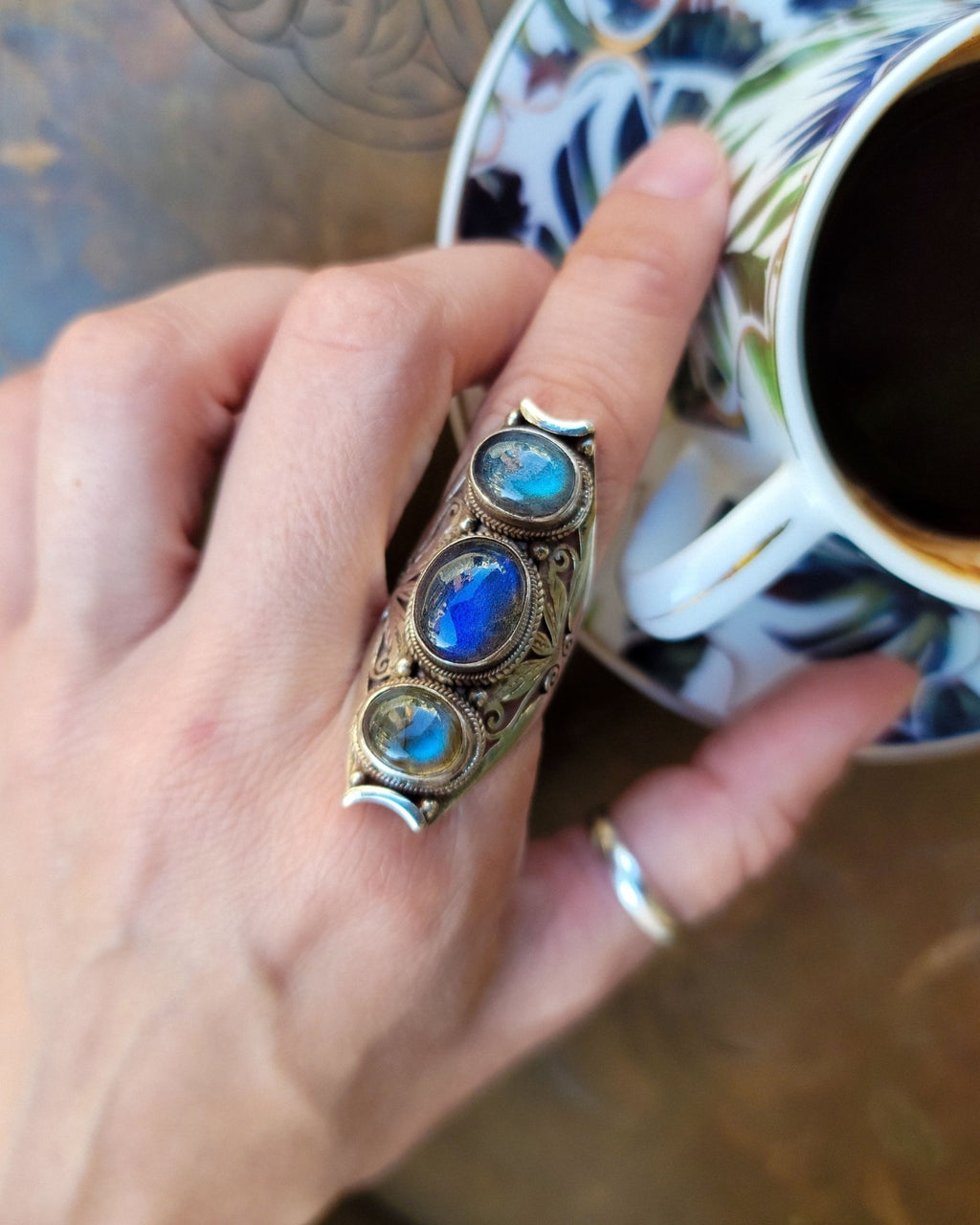 Labradorite ring - jewerly-store-s