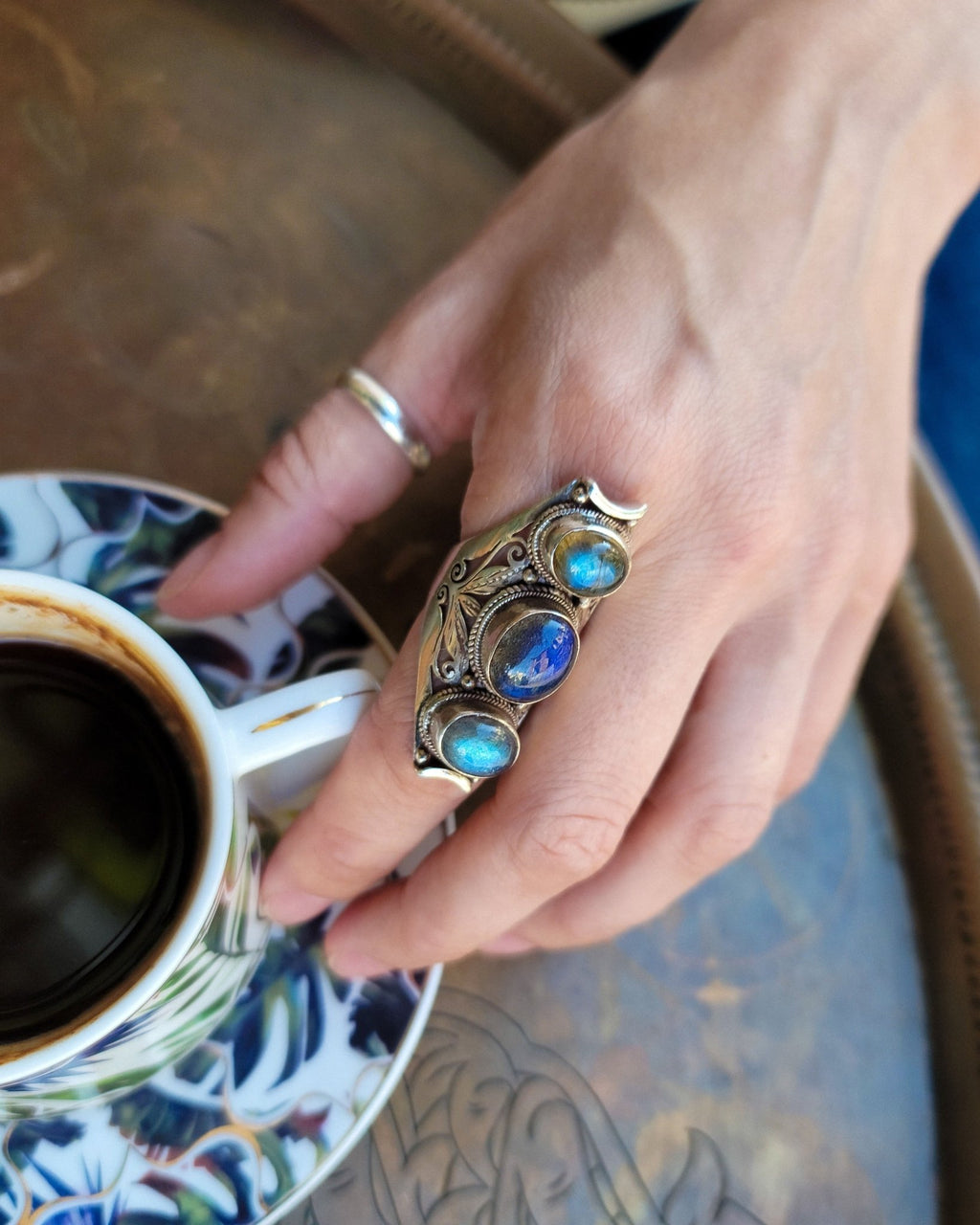 Labradorite ring - jewerly-store-s