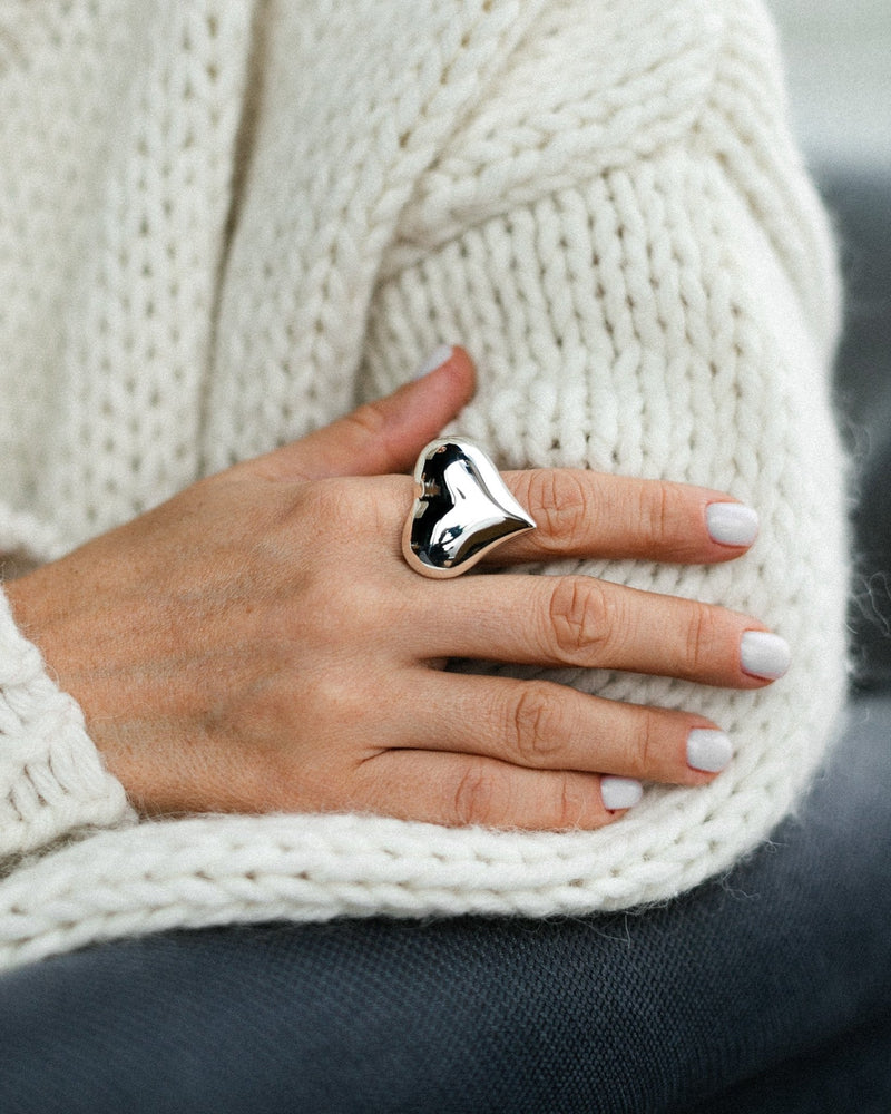 Ring in form of heart - jewerly-store-s