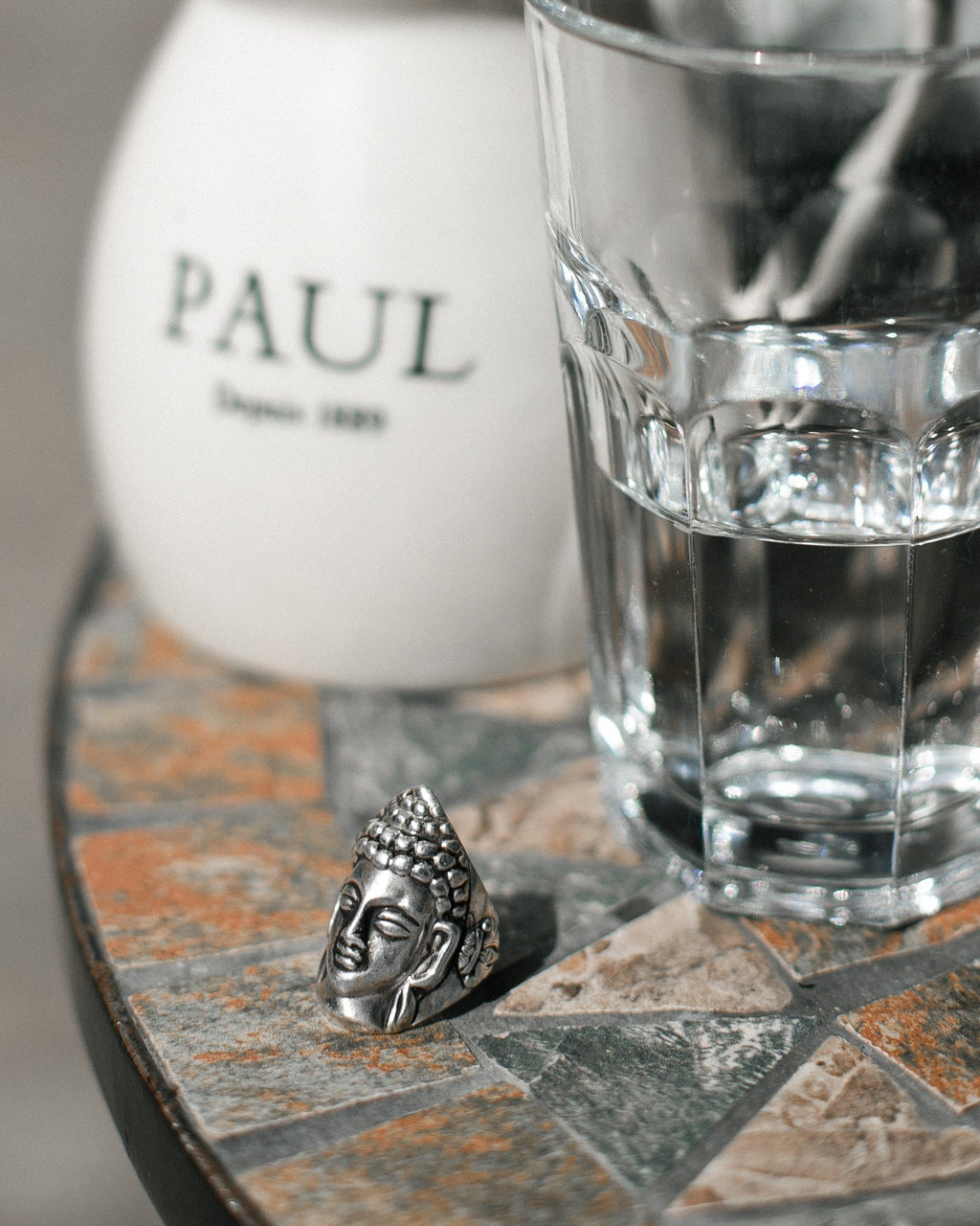 Ring with Buddha - jewerly-store-s