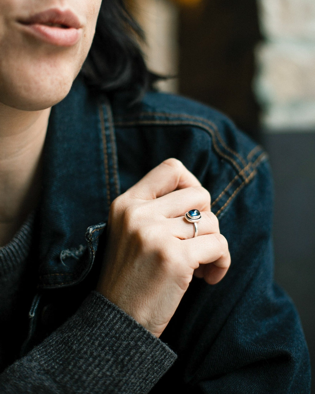 Ring with topaz - jewerly-store-s