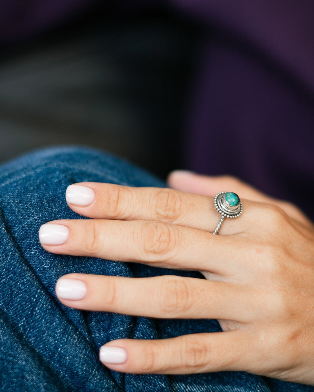 Ring with turquoise - jewerly-store-s